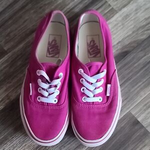 Vans Vibrant Pink Sneakers